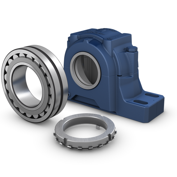 FSAF 22220 Pillow block housing with included bearing