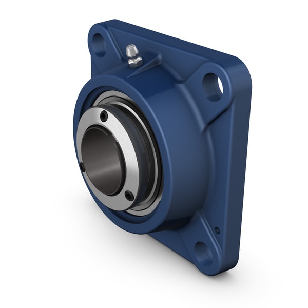FY 30 LF Square flanged ball bearing unit with SKF ConCentra locking, cast iron housing, ISO