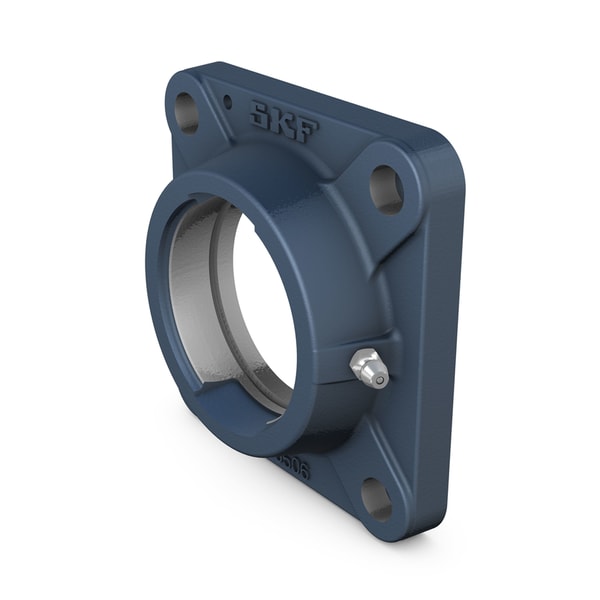 FYJ 513 Square flanged housing for insert bearings, cast iron, JIS