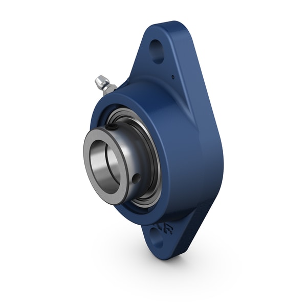 FYTB 40 FM Oval flanged ball bearing unit with eccentric locking, cast iron housing, ISO