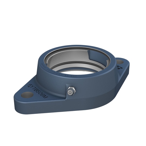 FYTB 506 M Oval flanged housing for insert bearings, cast iron
