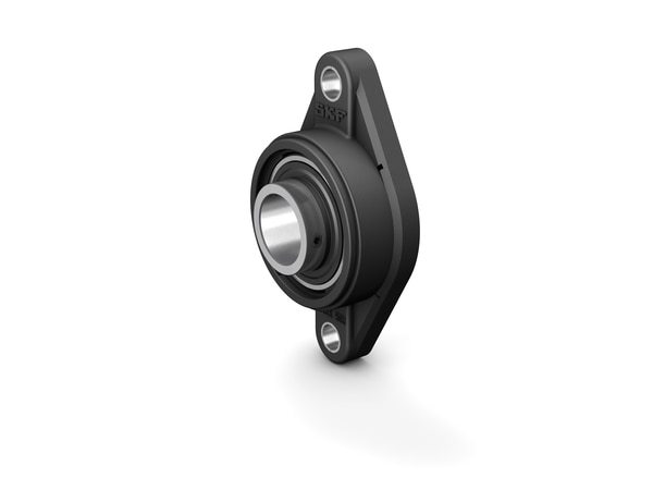 FYTBK 30 TF Oval flanged ball bearing unit with set screw locking and extended inner ring, composite housing, ISO
