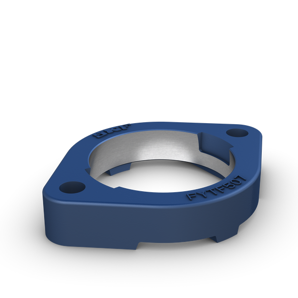 FYTF 508 Oval flanged housing for insert bearings, compact type, cast iron