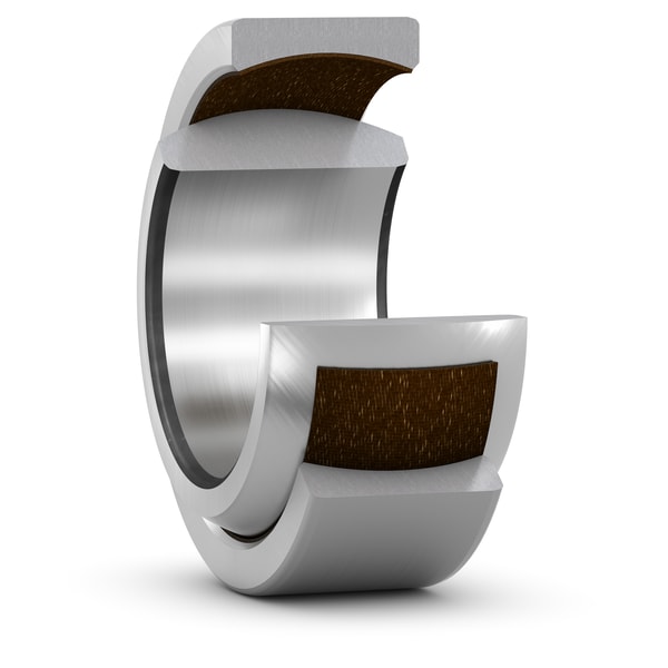 GE 12 TXGR Radial spherical plain bearing, maintenance-free, metric sizes