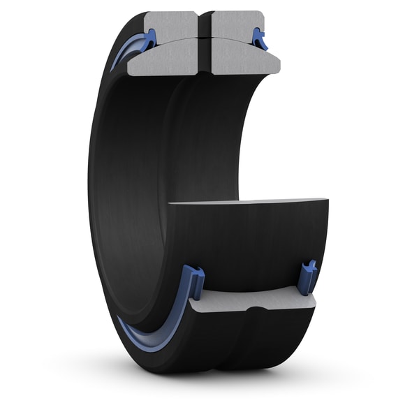 GE 140 ES-2RS Radial spherical plain bearing, requiring maintenance, sealed, metric sizes