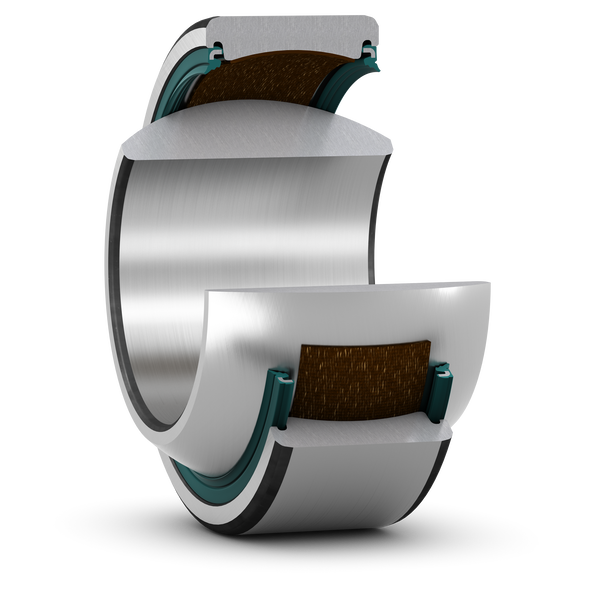 GEH 35 TXE-2LS Radial spherical plain bearing, maintenance-free, metric sizes