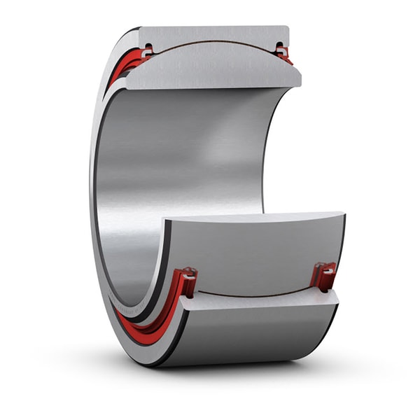 GEZ 100 TXE-2RS Radial spherical plain bearing, maintenance-free, inch sizes