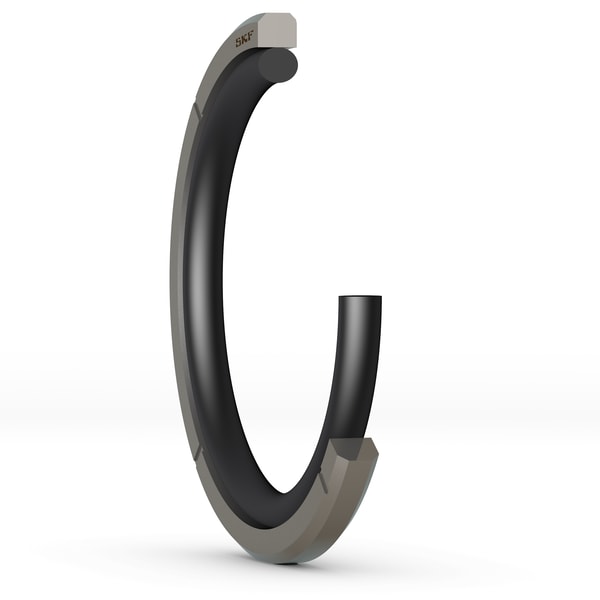 GH 130X114.5X6.3-AD1 Piston seal with PTFE slide ring and O-ring energizer