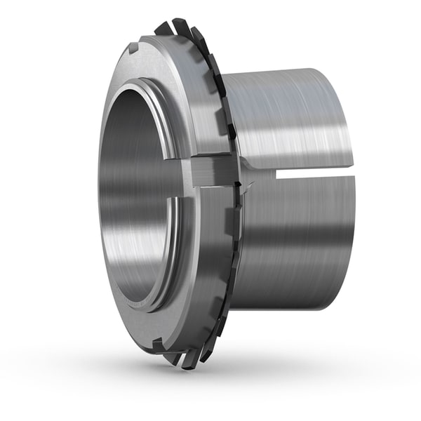 H 320 Adapter sleeve with KM lock nut and MB lock washer, metric dimensions