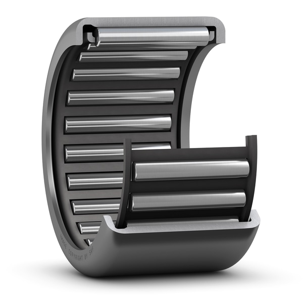 HK 2212 Drawn cup needle roller bearing with open ends