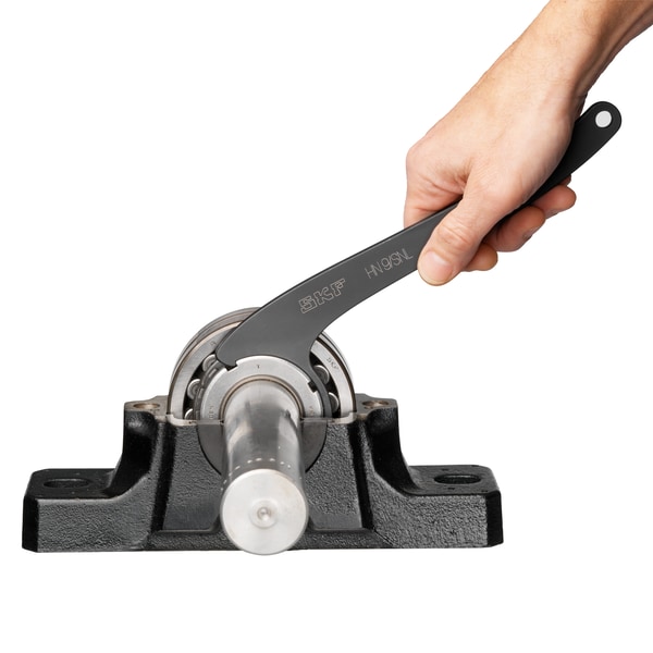 HN 10/SNL Hook spanner for use inside split plummer (pillow) block housings