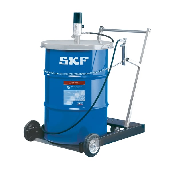 LAGT 180 Grease trolley for grease drums, for Air-driven grease pumps