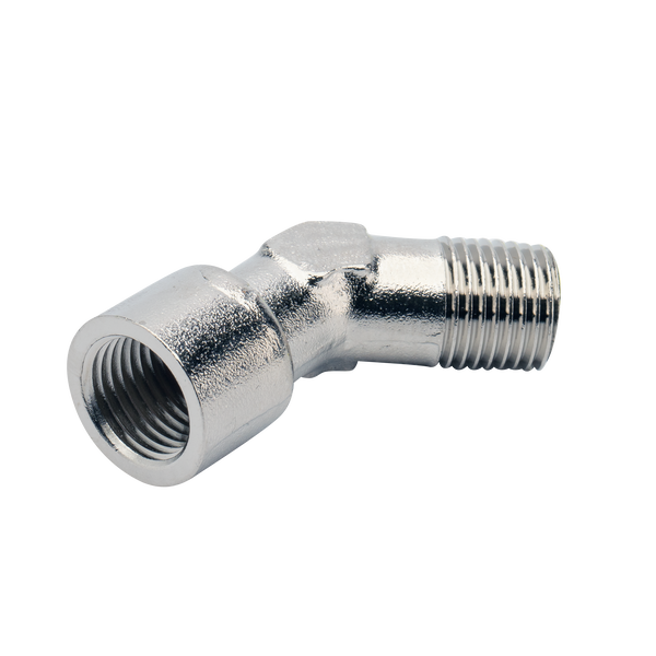 LAPA 45 Lubricator accessory angle connector for Single point automatic lubricators