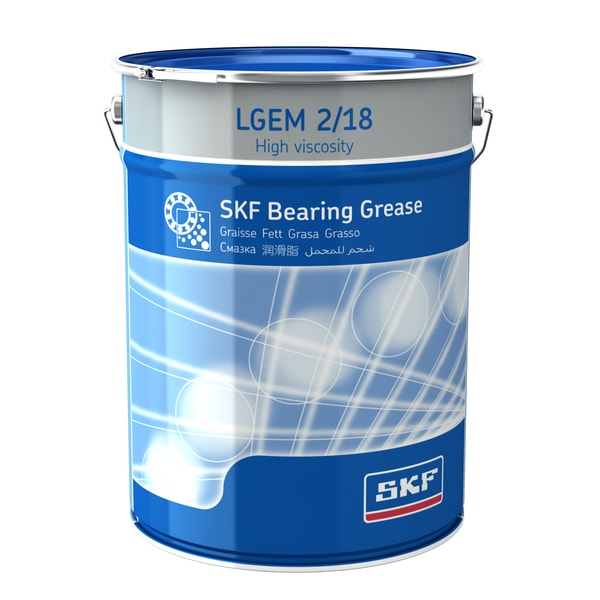 LGEM 2/18 High viscosity bearing grease with solid lubricants
