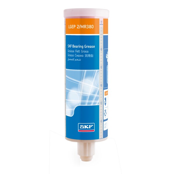 LGEP 2/MR380 Refill cartridge grease filled, without battery for Electro-mechanical single point lubricant dispenser