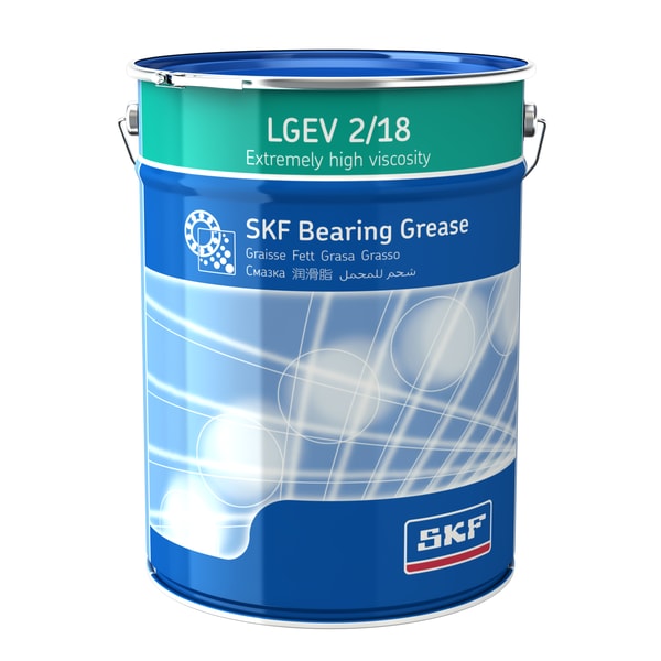 LGEV 2/18 Extremely high viscosity bearing grease with solid lubricants