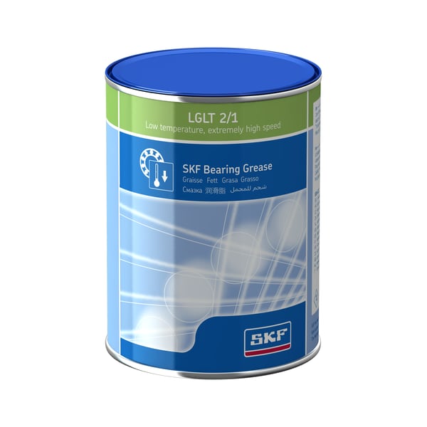 LGLT 2/1 Low temperature, extremely high speed bearing grease