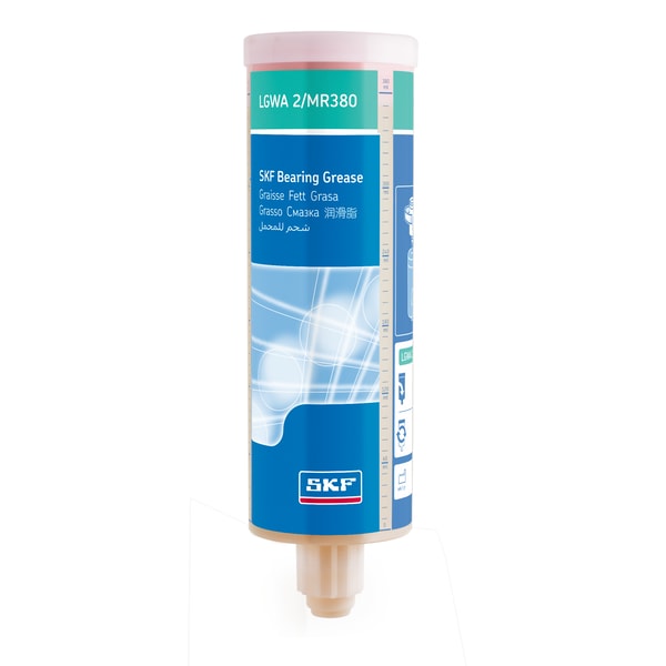 SKF LGWA 2/MR380 Refill cartridge grease filled, without battery for Electro-mechanical single point lubricant dispenser