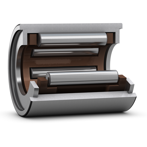 NK 10/12 TN Single row needle roller bearing with machined rings, with flanges, without inner ring