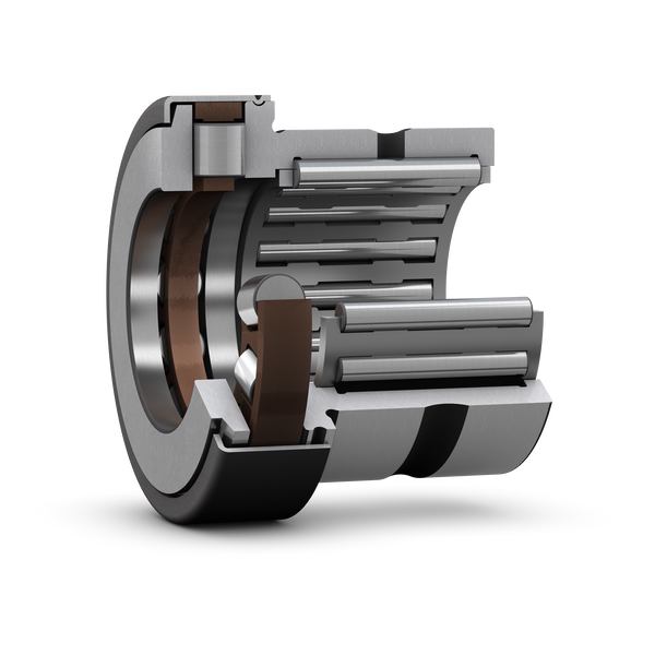 NKXR 15 Z Combined needle roller / cylindrical roller thrust bearing with a cover