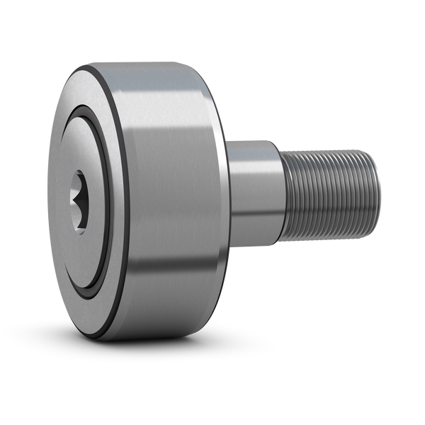 NUKRE 62 A Cam follower (stud-type track roller) with eccentric collar, integral sealing and relubrication feature