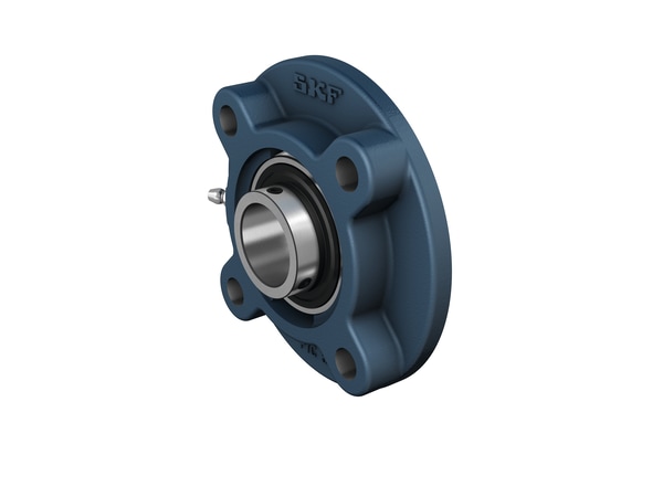 PER.HCF4X208-24-A Flanged ball bearing unit with composite or cast metal housing