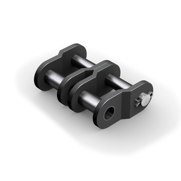 PHC 20B-2O/L Duplex offset chain link, European standards (EN)