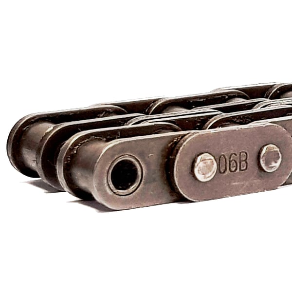 PHC C20B-2X5MTR Duplex straight side plate chain, European standards (EN)