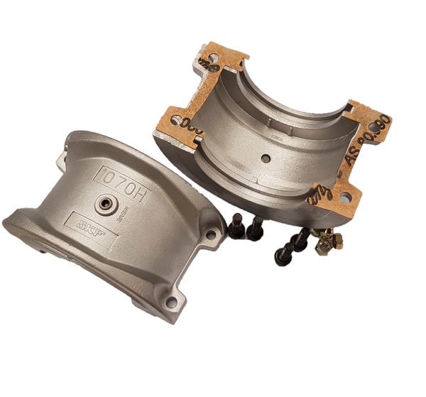 PHE 1100TGHCOVER Tapered grid coupling horizontal split cover