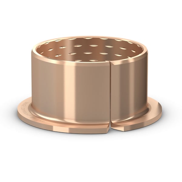 PRMF 404425 Wrapped bronze flanged bushing
