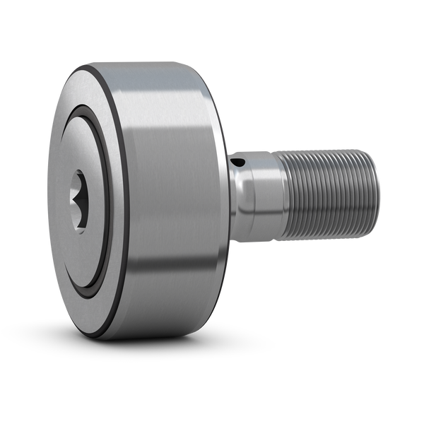 PWKR 47.2RS Cam follower (stud-type track roller) with integral sealing and relubrication feature