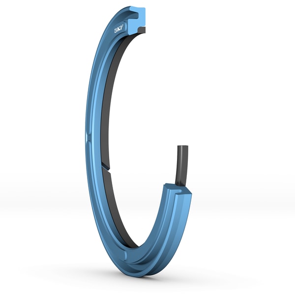 SKF RBB-75X90.5X6.3-J0S Hydraulic buffer U-cup seal, with integrated anti-extrusion ring