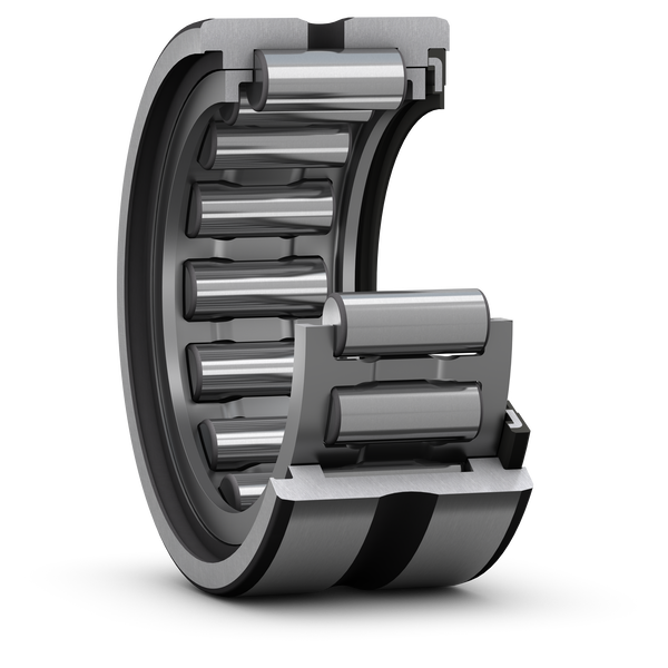 RNA 4900 RS Single row needle roller bearing with machined rings, with flanges and integral sealing, without inner ring
