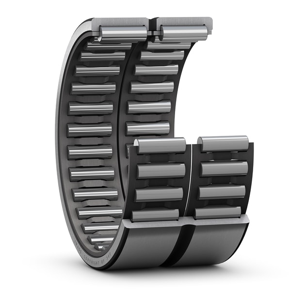 RNA 69/32 Double row needle roller bearing with machined rings, with flanges, without an inner ring