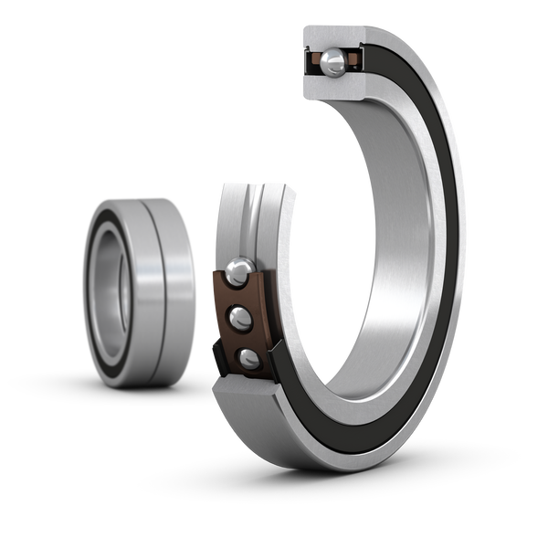 S71914 ACB/P4ADGA Matched set of two super-precision, high-speed B design, single row angular contact ball bearings with seals