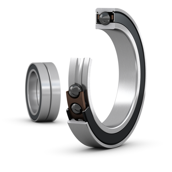S71914 ACE/HCP4ADGA Matched set of two super-precision, high-speed E design, single row angular contact ball bearings with seals