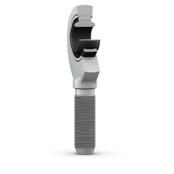 SA 10 E Rod end, requires maintenance, male thread