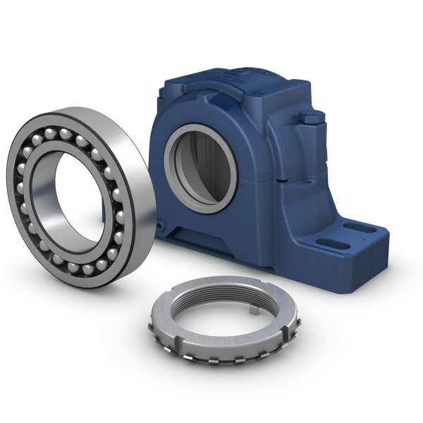 SAF 1224-79 Pillow block housing with included bearing