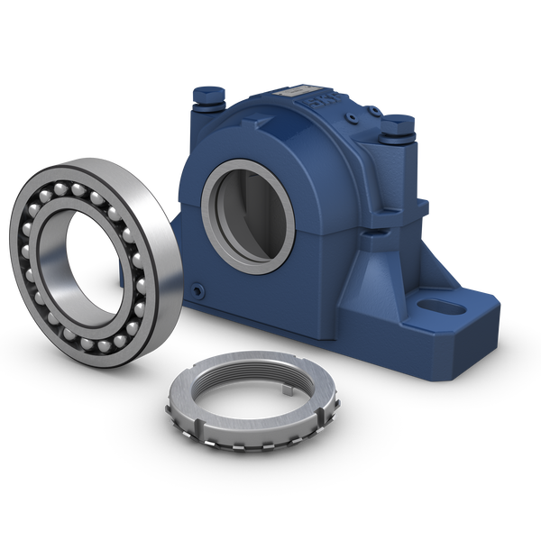 SAF 1312 Pillow block housing with included bearing