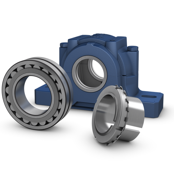 SAF 22517 Pillow block housing with included bearing
