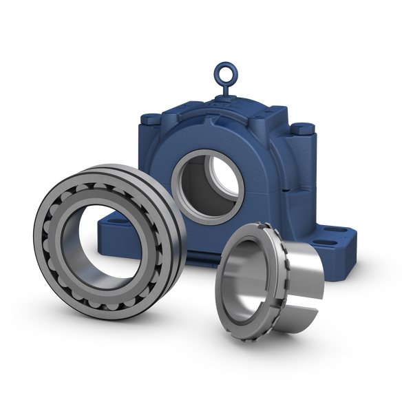 SAF 22528X5 Pillow block housing with included bearing