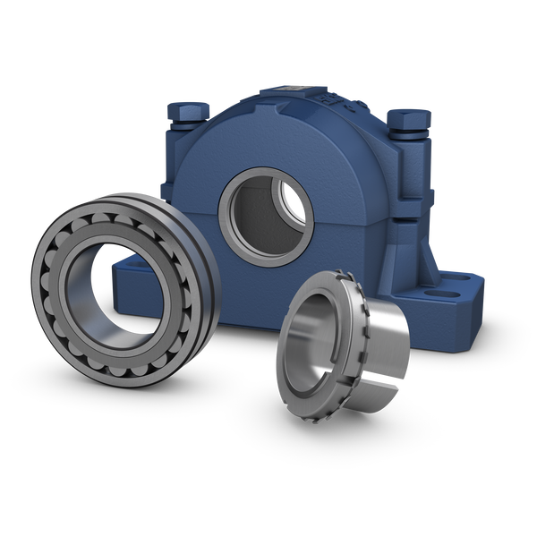 SAF 22620 Pillow block housing with included bearing