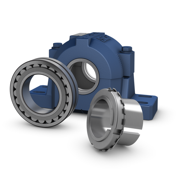 SAFS 22515-11 Pillow block housing with included bearing