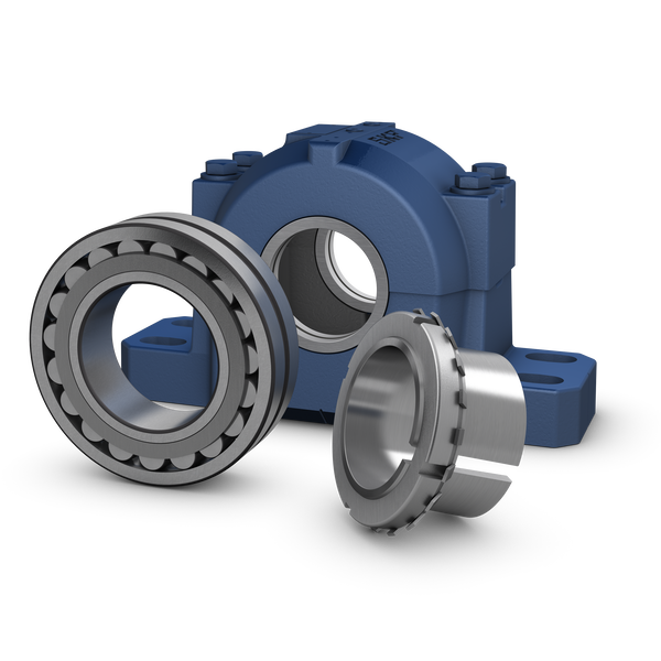 SAFS 22518-11 Pillow block housing with included bearing
