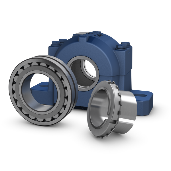 SAFS 22520 Pillow block housing with included bearing