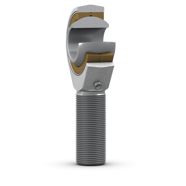 SALKAC 12 M Rod end, requires maintenance, male thread