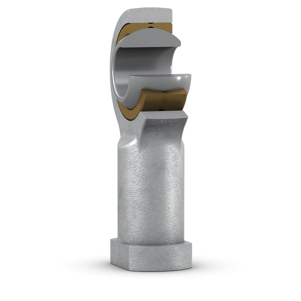 SILKAC 5 M Rod end, requires maintenance, female thread