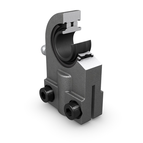 SIQG 12 ESA Rod end, requires maintenance, female thread with clamping screws