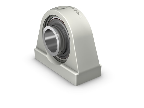 SYFWK 50 LTA Short base pillow block ball bearing unit with extended inner ring and set screw locking, composite