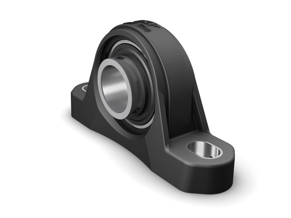SYK 25 TF Pillow block ball bearing unit with extended inner ring and set screw locking, composite, ISO standards